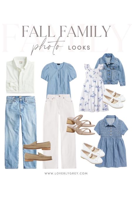 Gorgeous fall family photo look. I am loving all the blue and denim! 

#LTKFind #LTKstyletip #LTKfamily