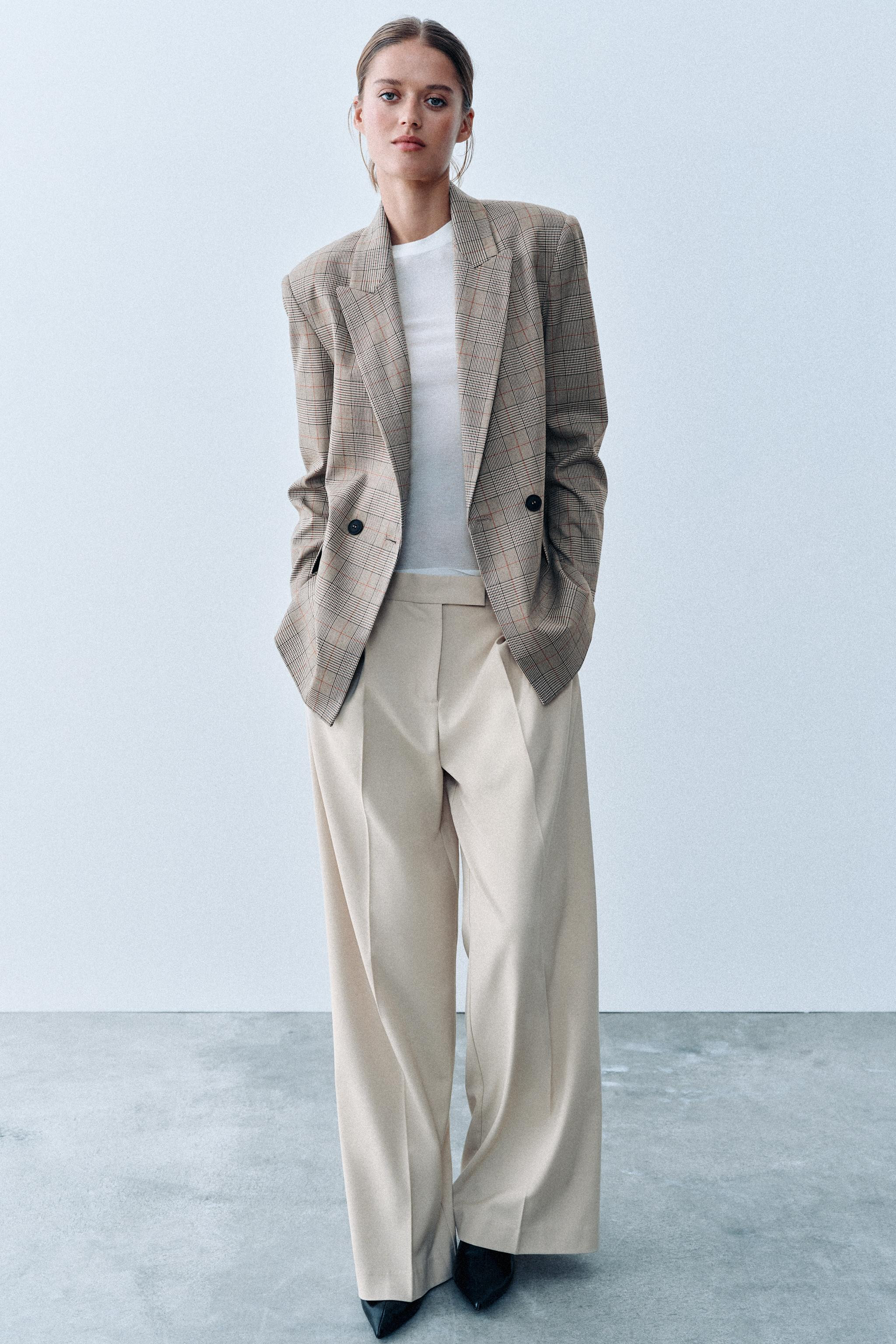 OVERSIZED DOUBLE-BREASTED BLAZER | Zara US