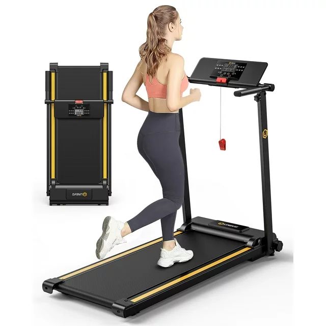 UREVO Folding Treadmill, 2.25HP Mini Treadmills for Home Office with 12 HIIT Modes, 265 lbs Capac... | Walmart (US)
