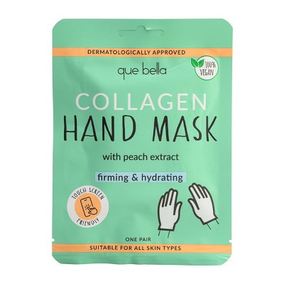 Que Bella Collagen Hand Mask - 0.5oz | Target