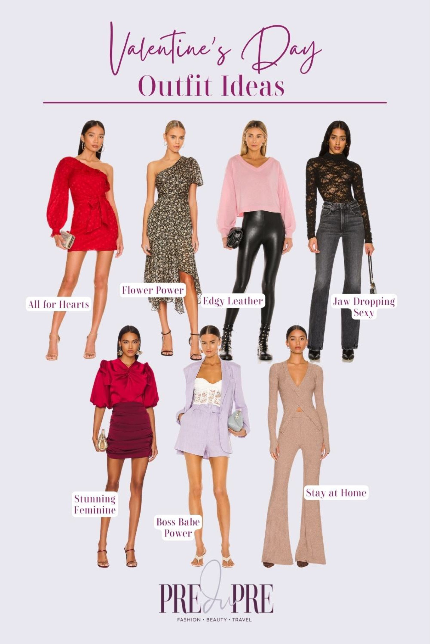 Love to dress up for a holiday? Get ready for Valentine’s Day with this cute outfit idea. Get more ideas at www.PreduPre.com

Valentine’s Day, Vday outfit, hearts theme, heart outfit, heart top, hearts, heart print, date outfit, date night, pink outfit, red outfit, leather look, suit set

#LTKSeasonal #LTKstyletip #LTKFind