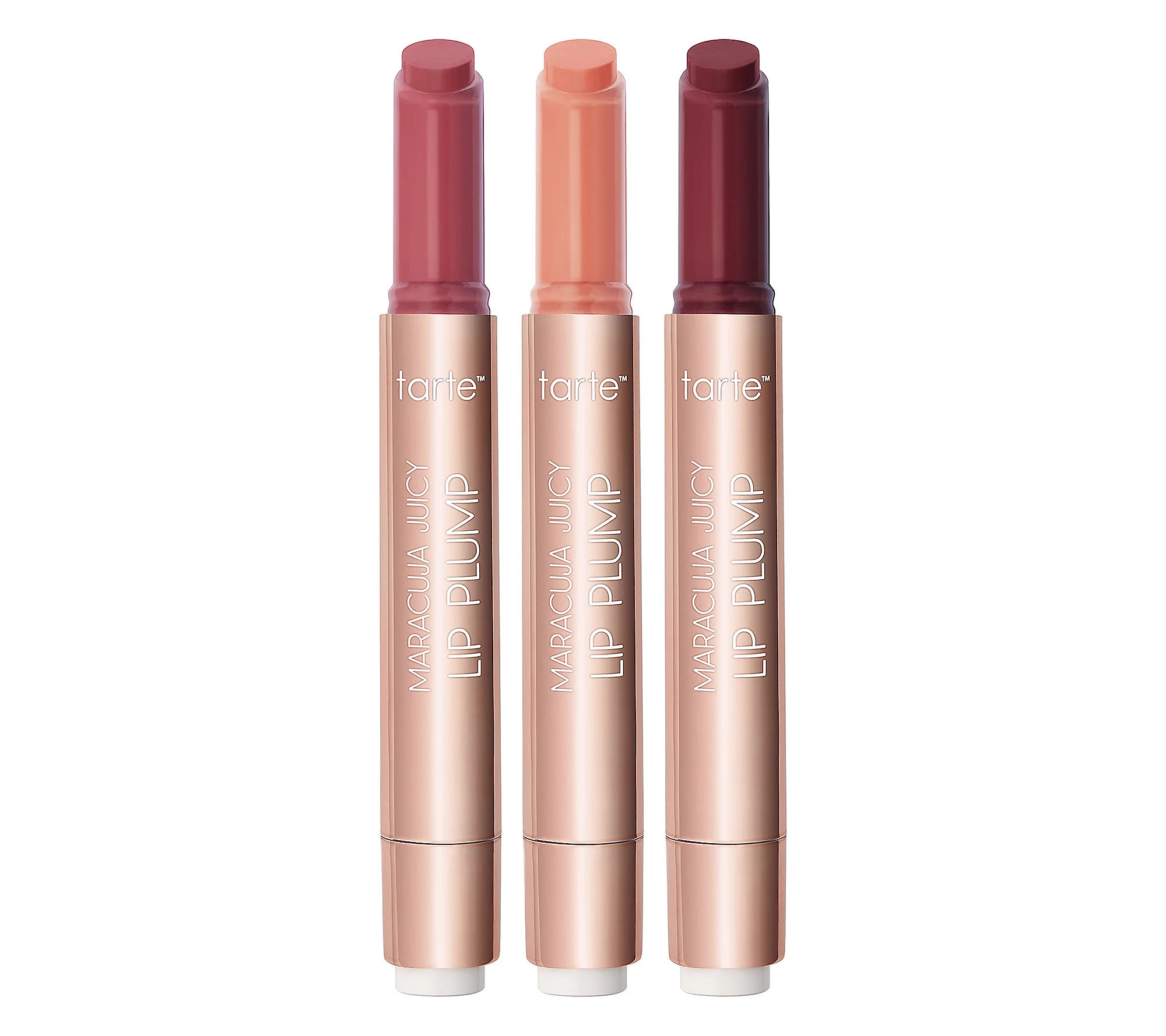 tarte maracuja juicy lip plump bloom trio | QVC