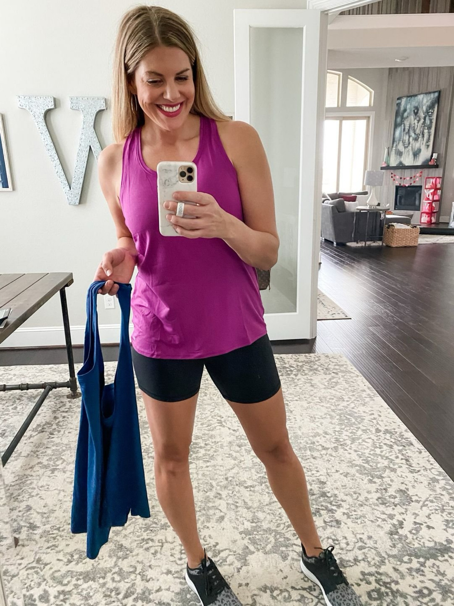 Athleisure finds 

Athleisure  athletes   Athletics  athletic outfit  workout clothes  Lulu  lululemon  tank top  workout tank  biker shorts  shorts  spandex  fit Mommimg

#LTKfitness #LTKstyletip #LTKSeasonal