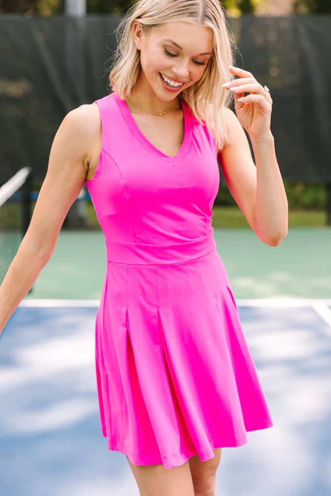 Better Than Every Hot Pink Tennis Dress w/ Shorts | The Mint Julep Boutique