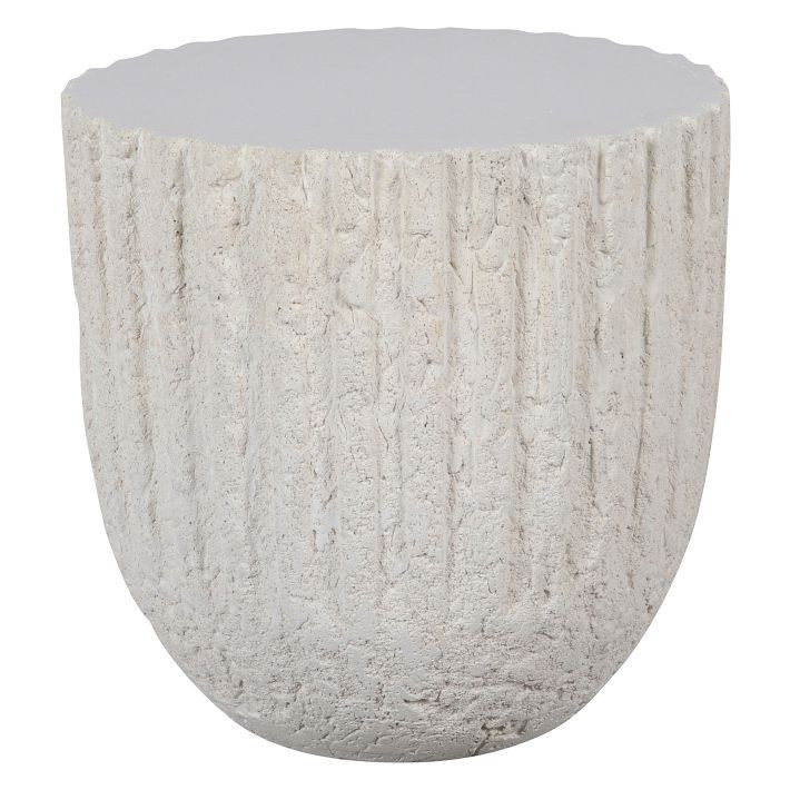 Textured Concrete Side Table | West Elm (US)