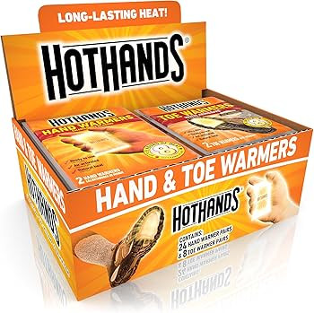 HotHands Hand & Toe Warmers - Long Lasting Natural Odorless Air Activated Warmers - 24 pair hand ... | Amazon (US)