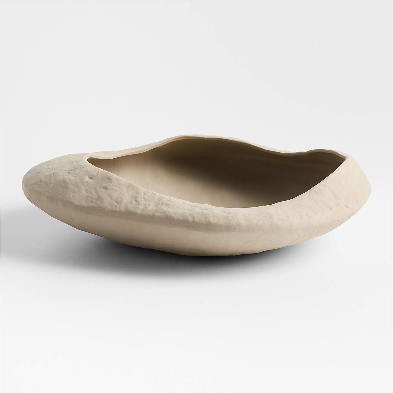 Scraffito Taupe Decorative Bowl + Reviews | Crate & Barrel | Crate & Barrel