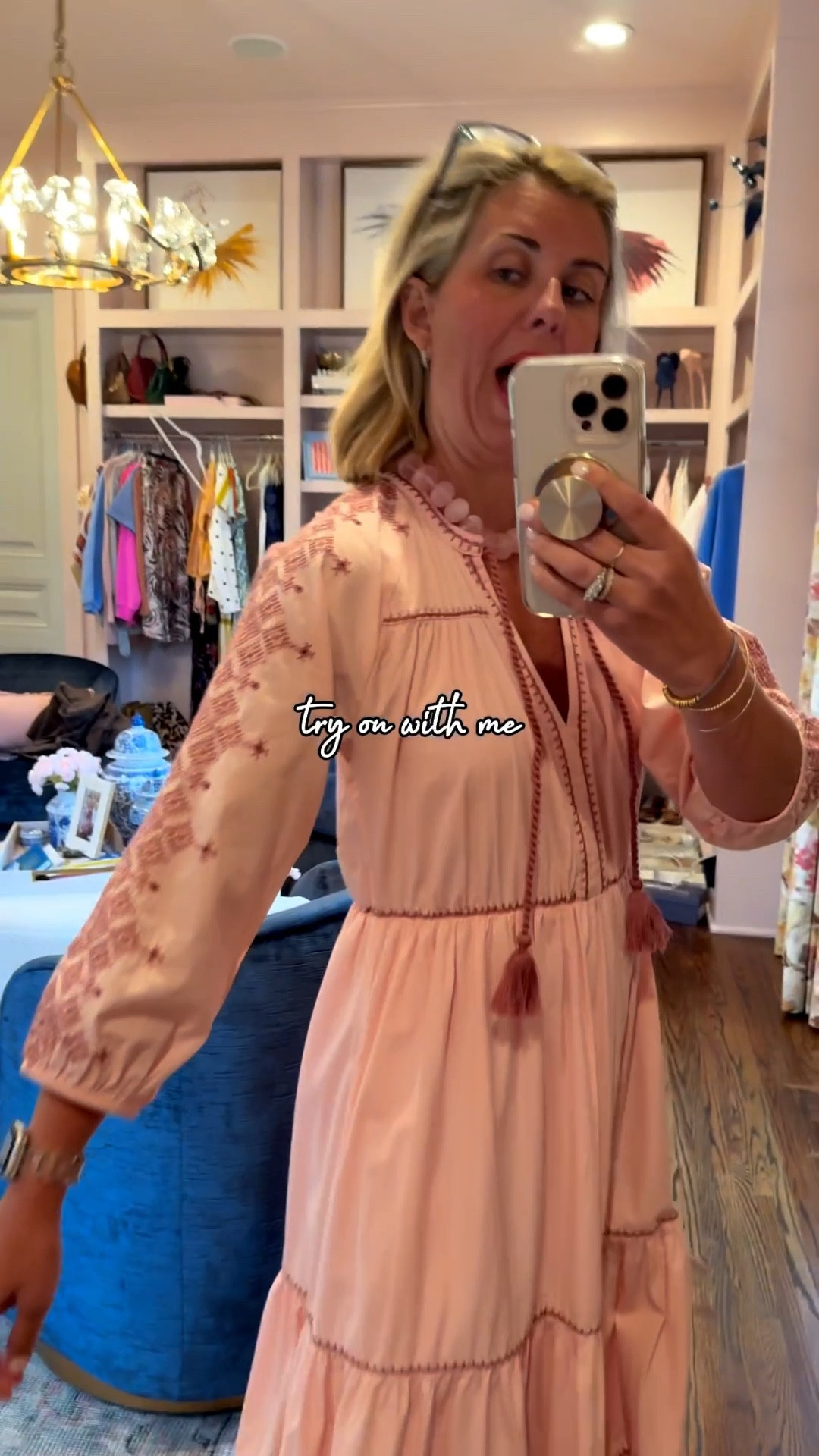 A little try on… speed dating version haha 



#LTKdayinmylife #LTKOver40 #LTKSpringSale