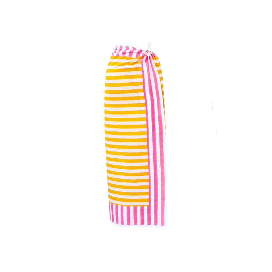 Sunshine Tienda - Sherbet Stripe Sarong | Jones & Daughters