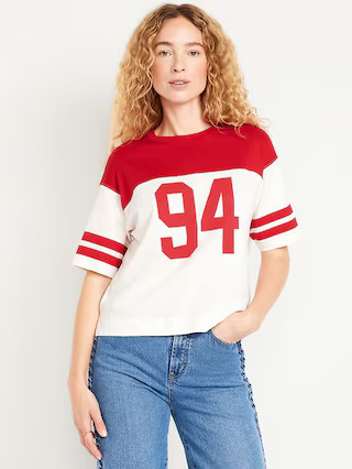 Football-Style Graphic T-Shirt | Old Navy (US)