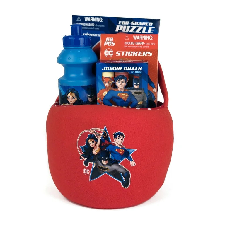 Justice League Plush Easter Basket Gift Set - Walmart.com | Walmart (US)