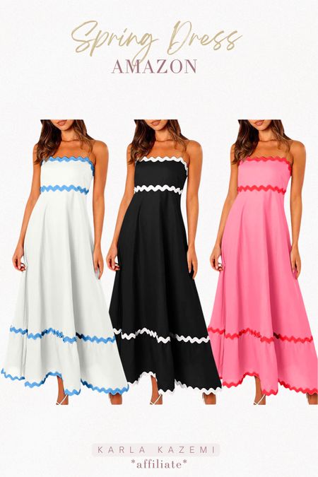 Cutest Amazon dress!! Comes in a ton of different colours that you’ll LOVE! 

Perfect spring dress that’ll carry you through the summer as well!❤️

Wear it with a cute little heel or with a more casual shoe!



Summer dress, spring dress, vacation outfit, resort wear, easy outfit, affordable fashion, elevated fashion.

#LTKmidsize #LTKfindsunder50 #LTKstyletip