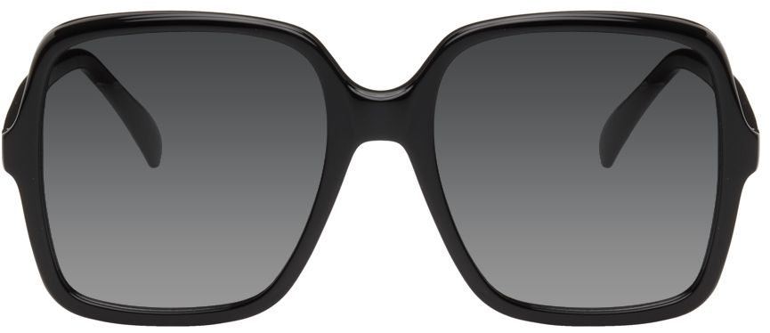 Black Oversized Square Sunglasses | SSENSE