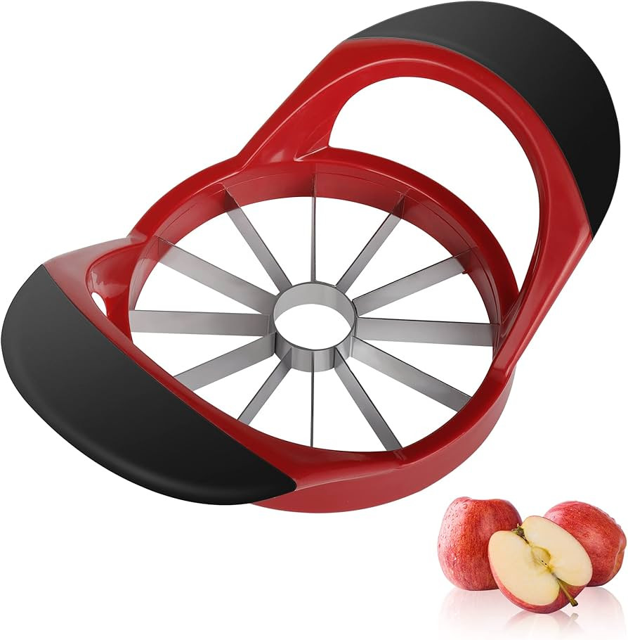 Supercenter Apple Cutter, Apple Corer and Slicer - Stainless Steel Apple Corer - 4.72 Inch Apple ... | Amazon (US)