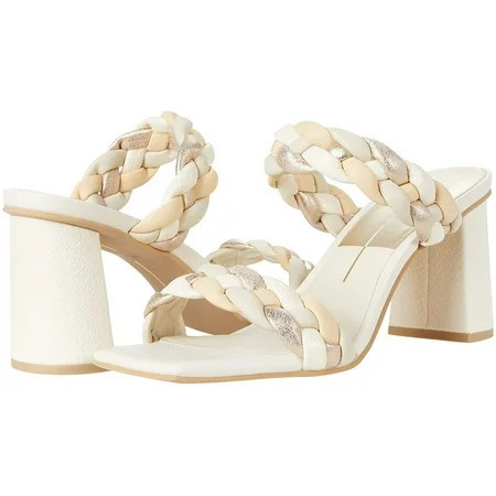 Dolce Vita Womens Paily Heeled Sandal 9.5 Ivory Multi Stella | Walmart (US)