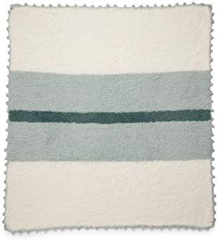 Barefoot Dreams CozyChic Striped Receiving Blanket, Comfy Baby Blanket, Mint, 30 Inches x 32 Inch... | Amazon (US)
