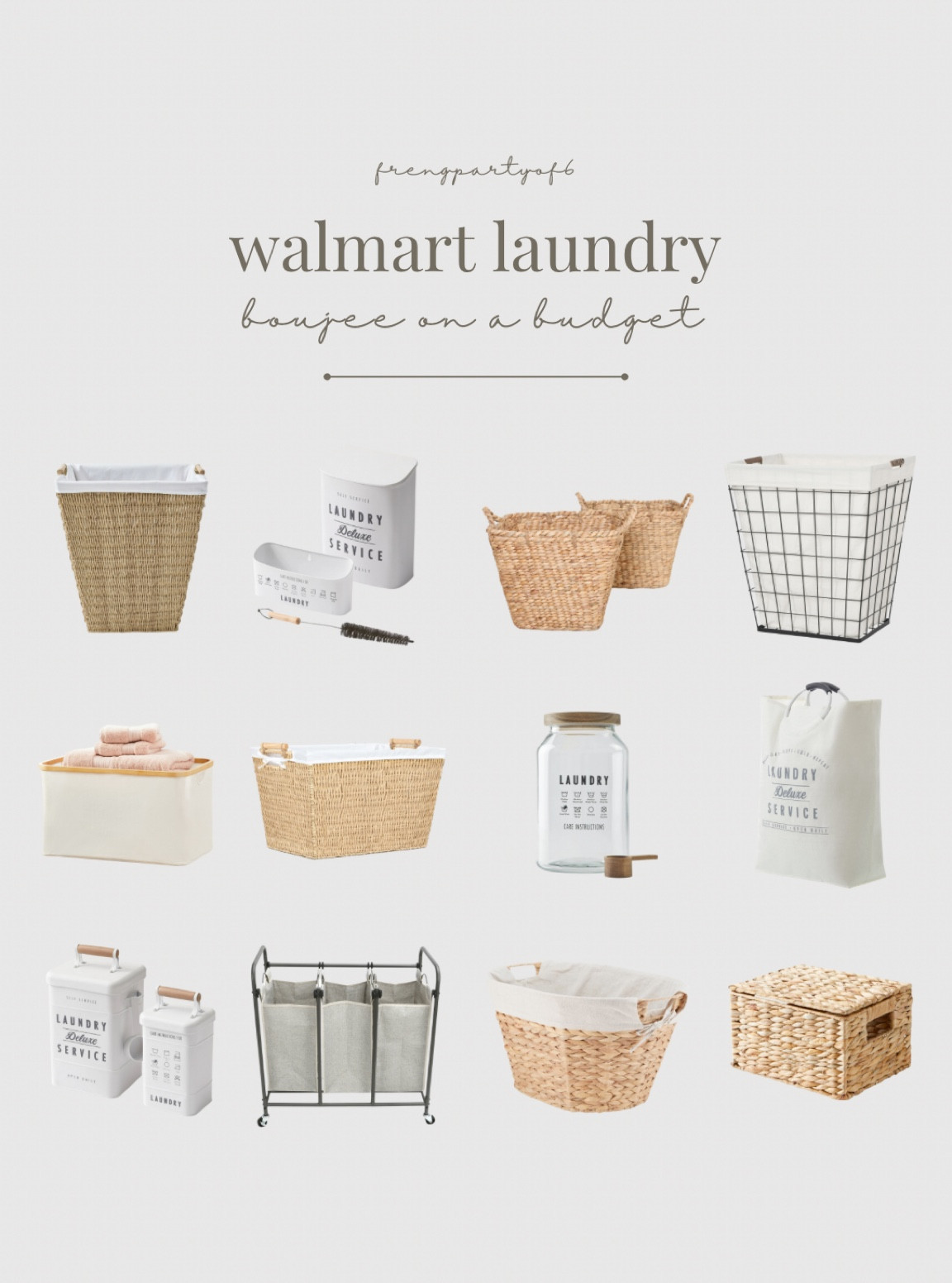 Walmart laundry finds, all under $35 (most under $20)! How cute are these hampers and laundry organizers?

#LTKStyleTip #LTKFindsUnder50 #LTKHome