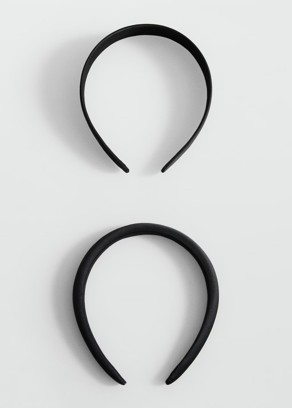 Set of 2 satin headbands - Women | MANGO United Kingdom | MANGO (UK)