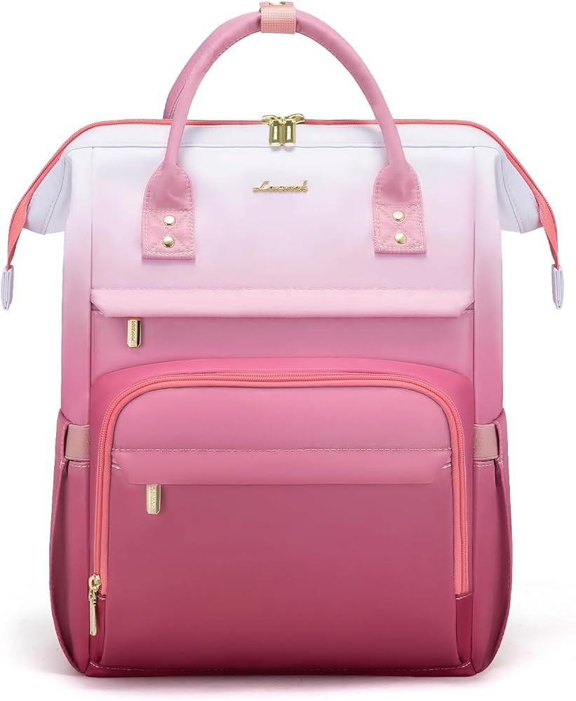 LOVEVOOK Gradient Laptop Backpack for Women,15.6 Inch Work Computer Bakcpack Purse Laptop Bag Wit... | Amazon (US)