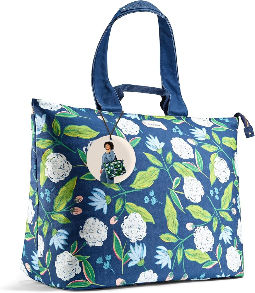 Fit & Fresh Large Beach Bag for Women - Extra Large Travel Tote With Pockets | Amazon (US)