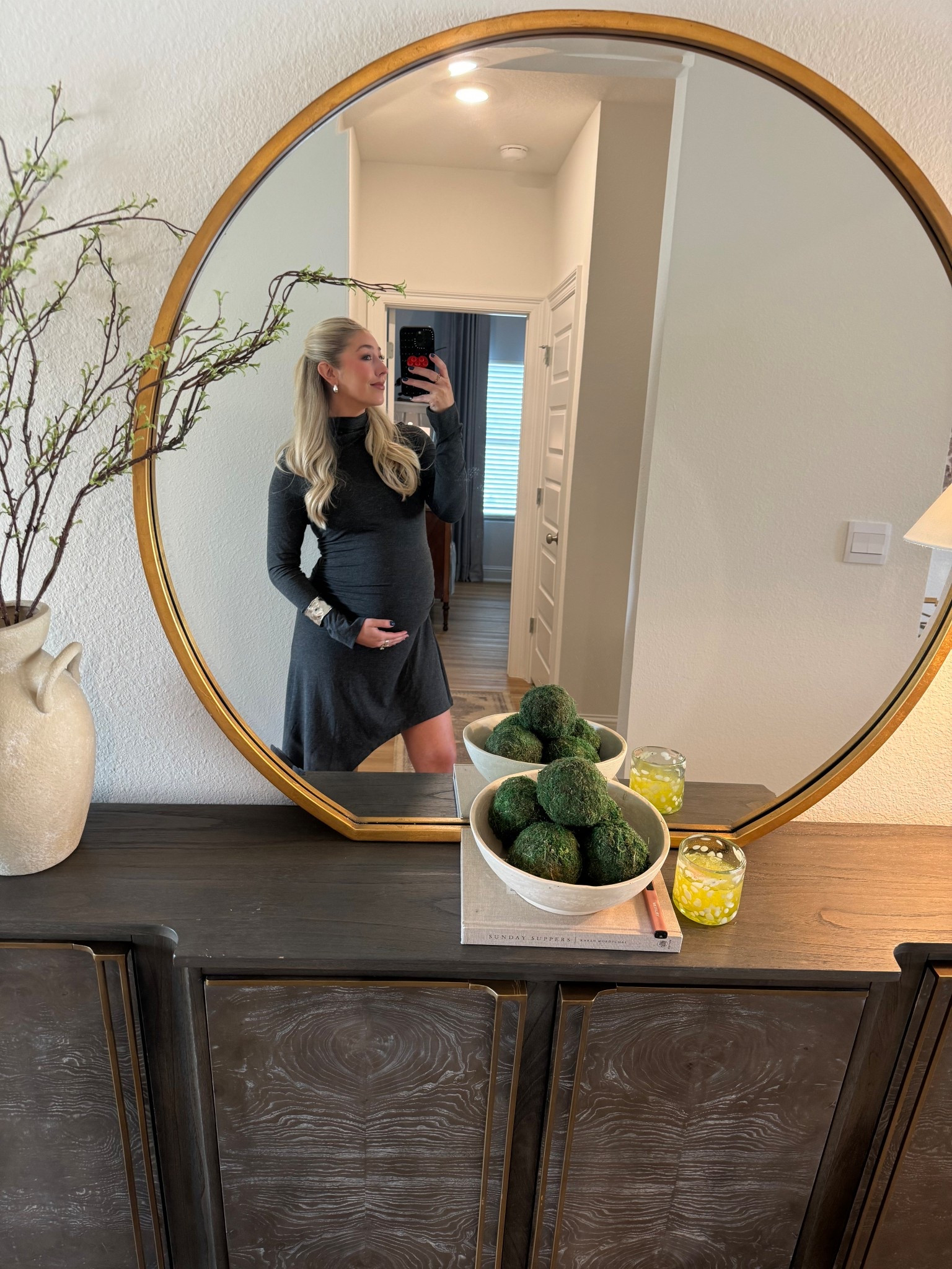 Baby shower dress!! 35 weeks pregnant 🤍 wearing a medium in this bump friendly asos dress!

#LTKBump #LTKWedding #LTKFindsUnder100