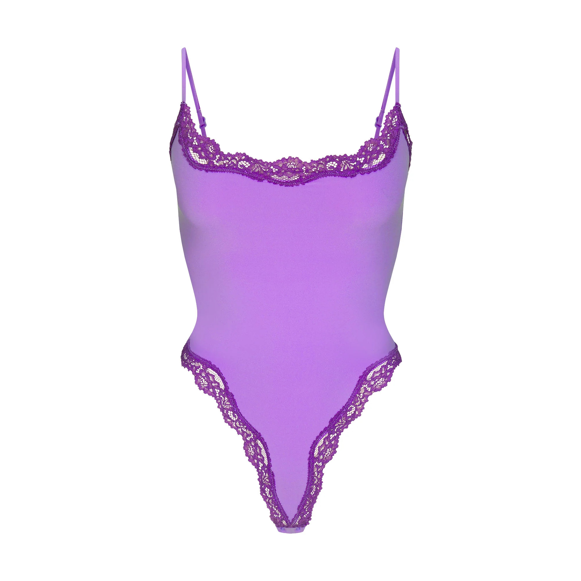 FITS EVERYBODY LACE CAMI BODYSUIT | ULTRA VIOLET TONAL | SKIMS (US)