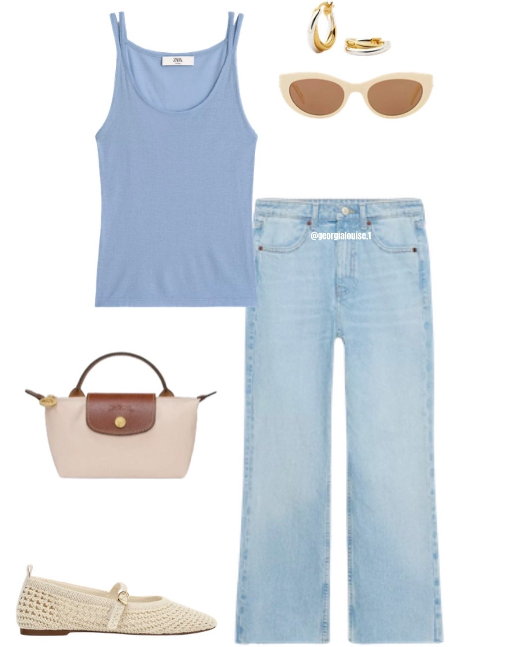 Casual spring outfit 🩵

#LTKstyletip #LTKspring #LTKuk