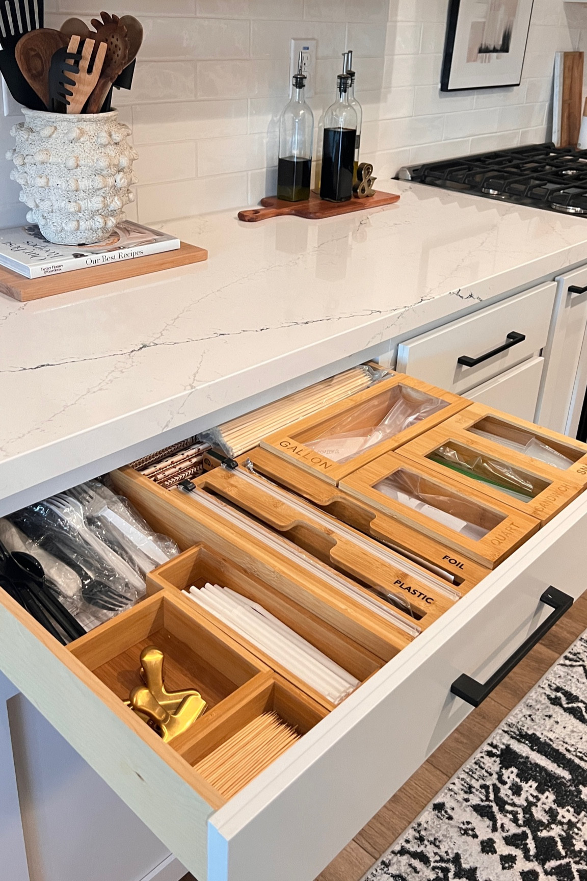 Bamboo drawer organizers for the win!

#LTKhome #LTKstyletip #LTKunder50