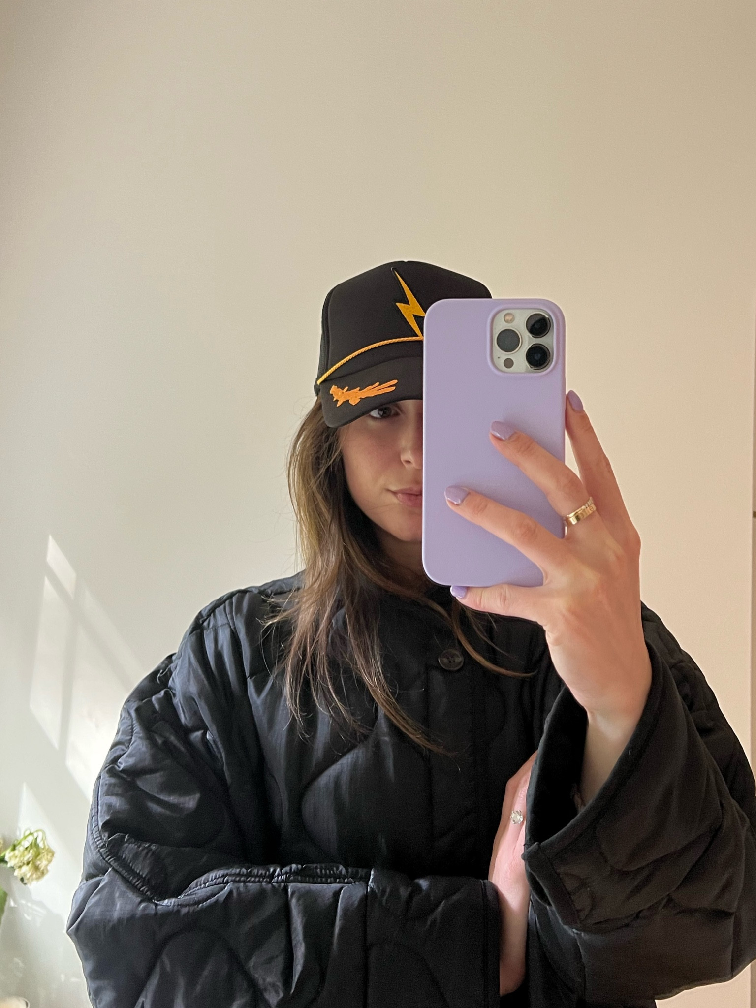 Hat is aviator nation. Jacket. Spring jacket. Light jacket. Quilted jacket  

#LTKstyletip #LTKworkwear #LTKSeasonal