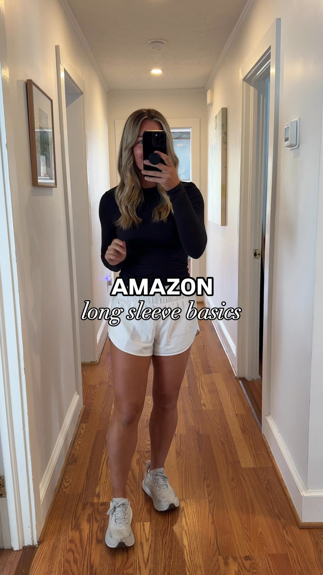 Wearing size M in this Amazon long sleeve basic – comes in so many colors! Perfect for layering or on its own. 🖤 #AmazonFinds #LTKunder50 #WardrobeEssentials #AmazonBasics #FallFashion

#LTKActive #LTKVideo #LTKStyleTip