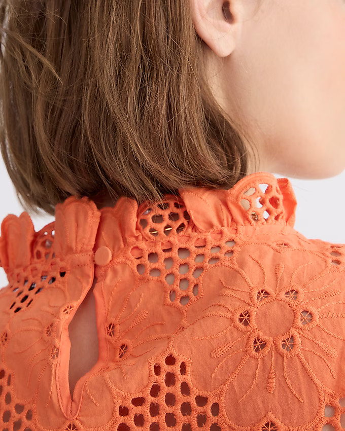 Fleur top in eyelet | J. Crew US