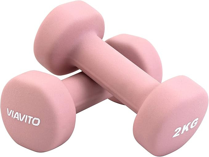 Viavito Neoprene Hand Weights Dumbbells - Pair | Amazon (UK)