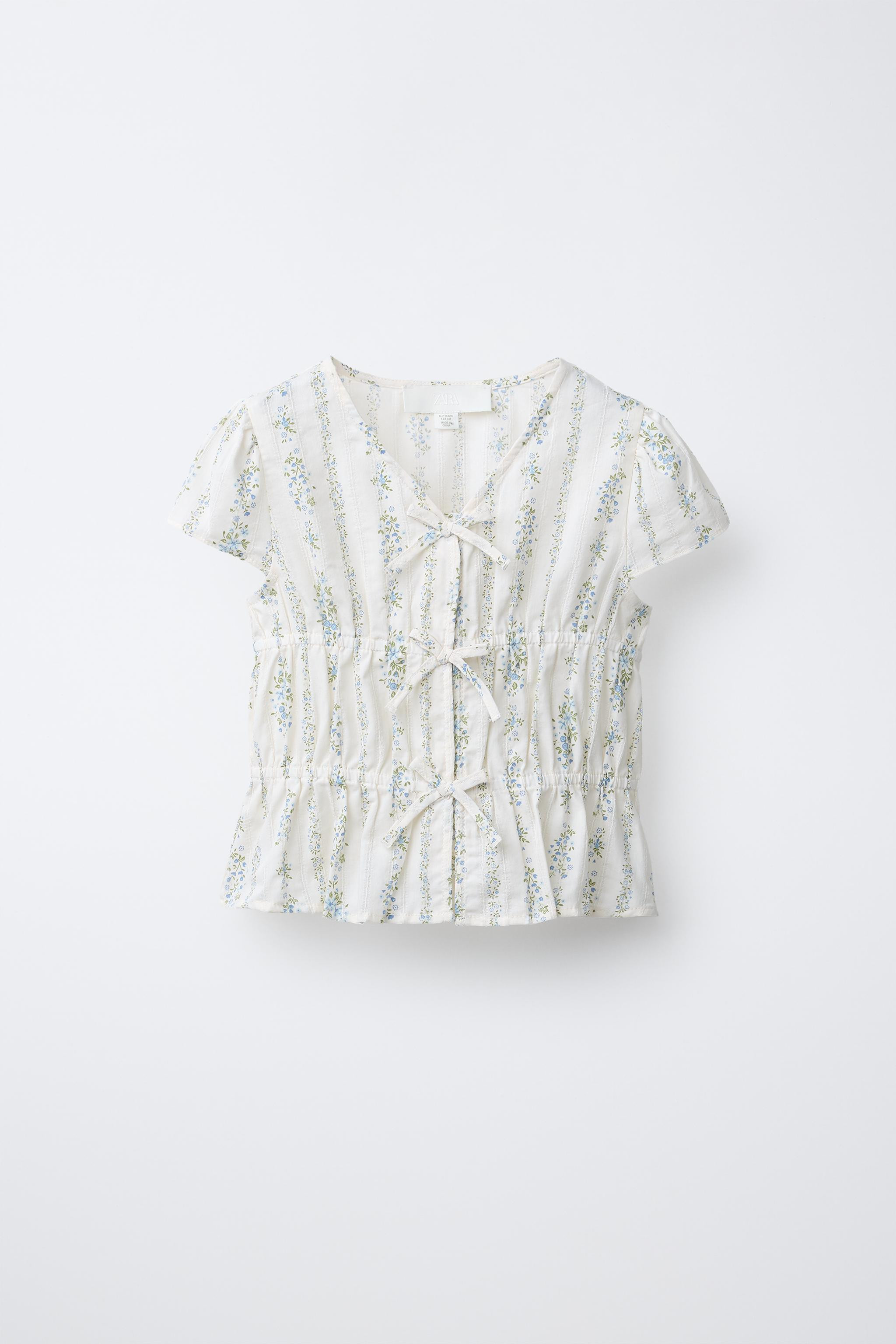 FLORAL PRINT TOP | Zara US