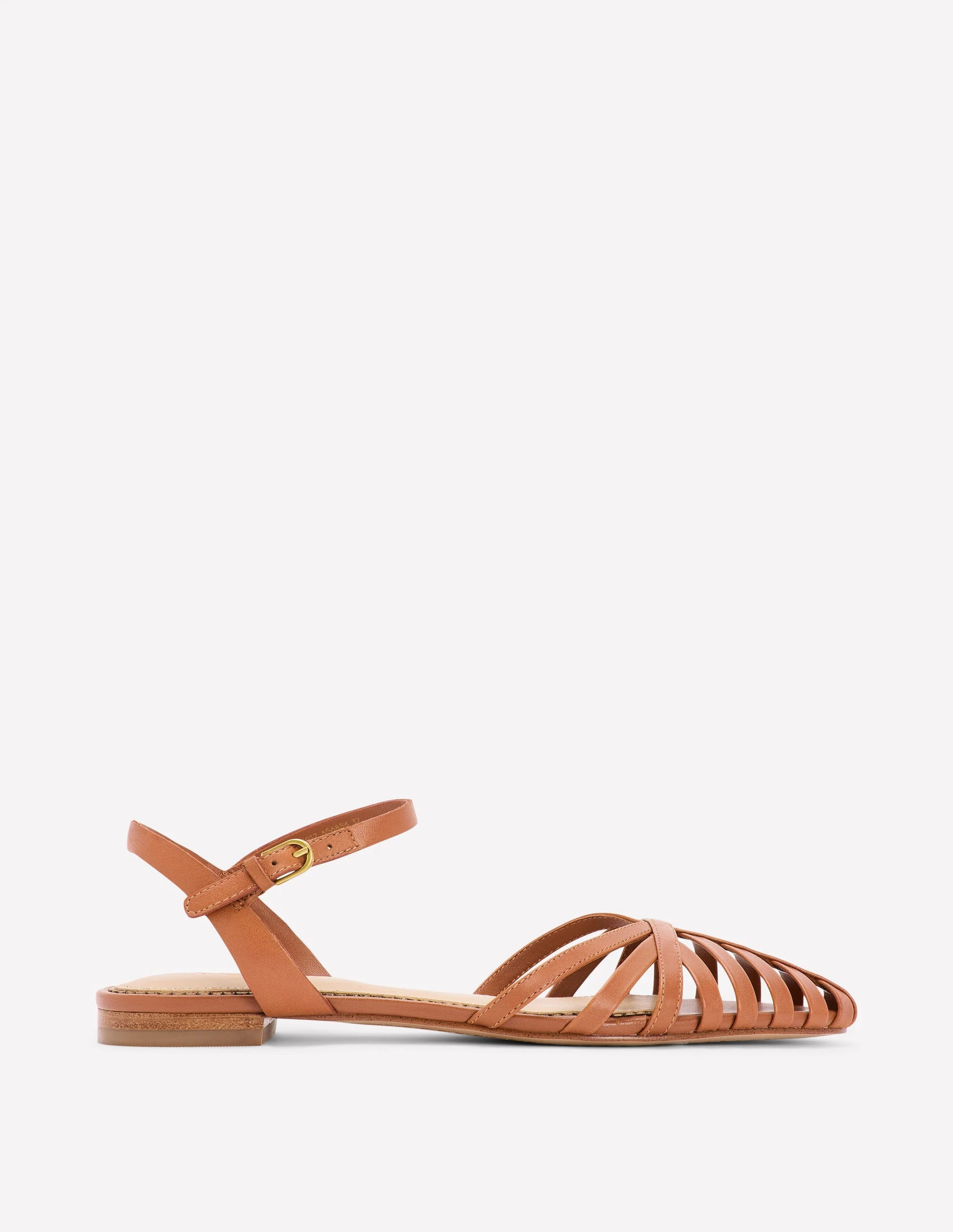 Multi Strap Pointed Sandals-Tan | Boden (US)