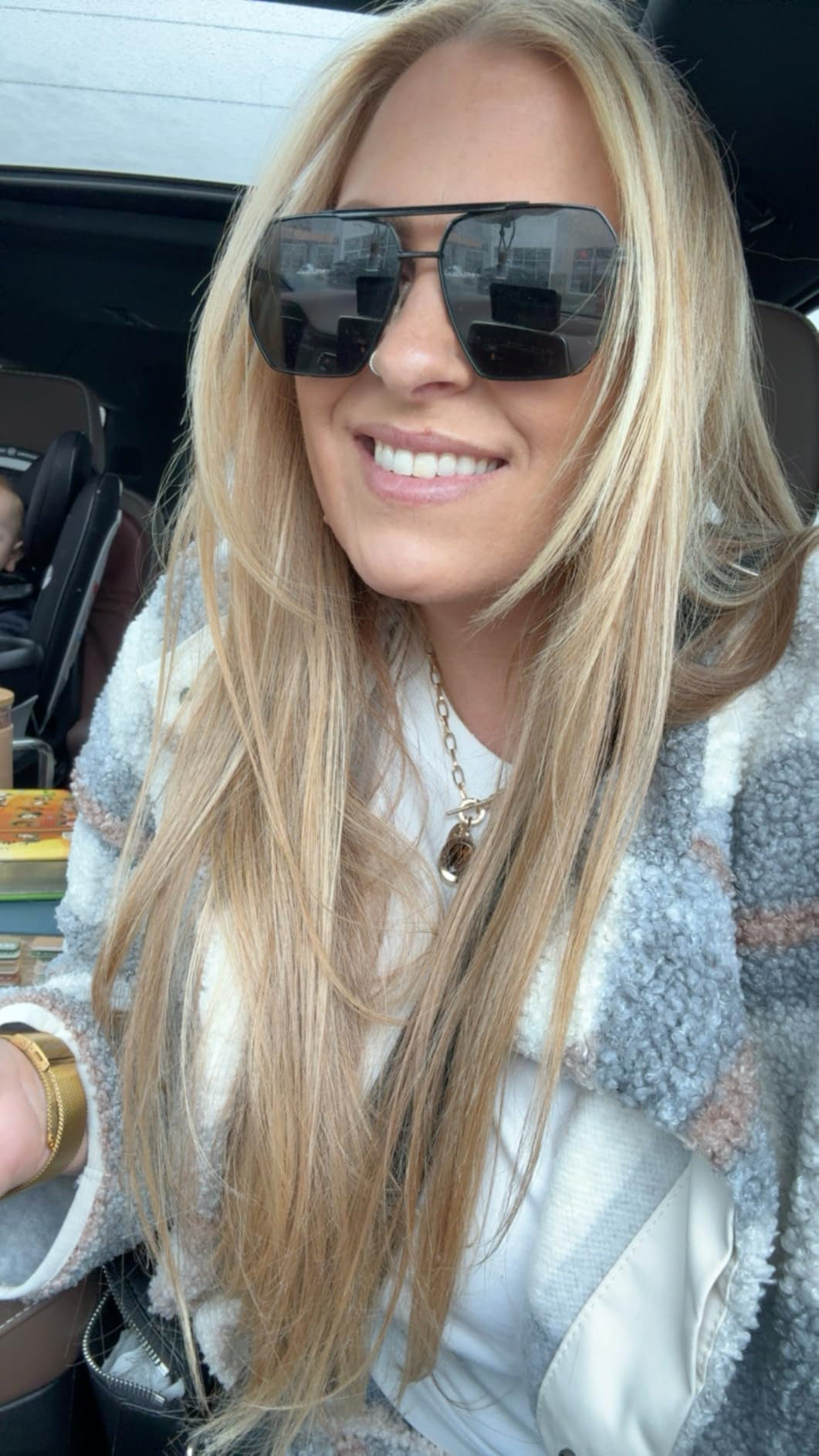 SOJOS Retro Oversized Square Polarized Sunglasses for Women Men Vintage Shades Classic Large Meta... | Amazon (US)