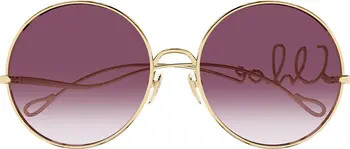 60mm Round Sunglasses | Nordstrom