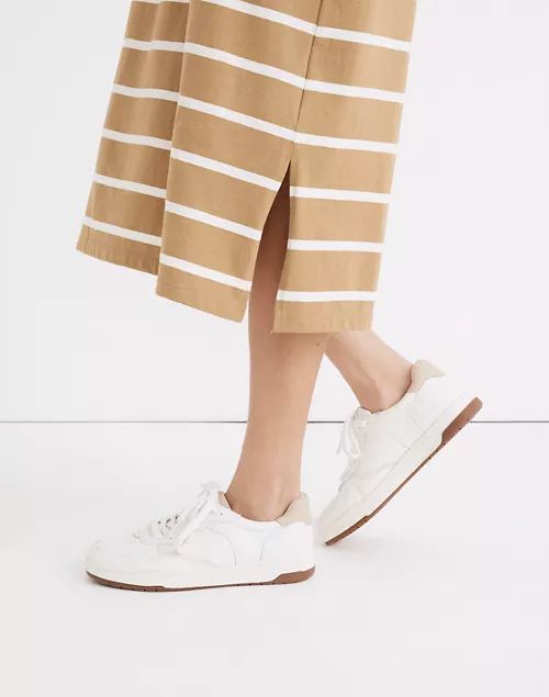 Court Sneakers in White Leather | Madewell