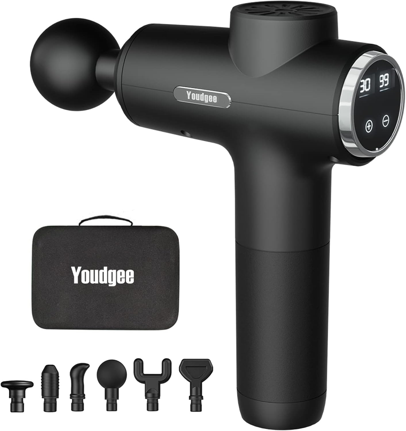 Youdgee Massage Gun Deep Tissue for Back, Neck, Shoulder, Leg Pain Relief – Percussion Massage ... | Amazon (US)