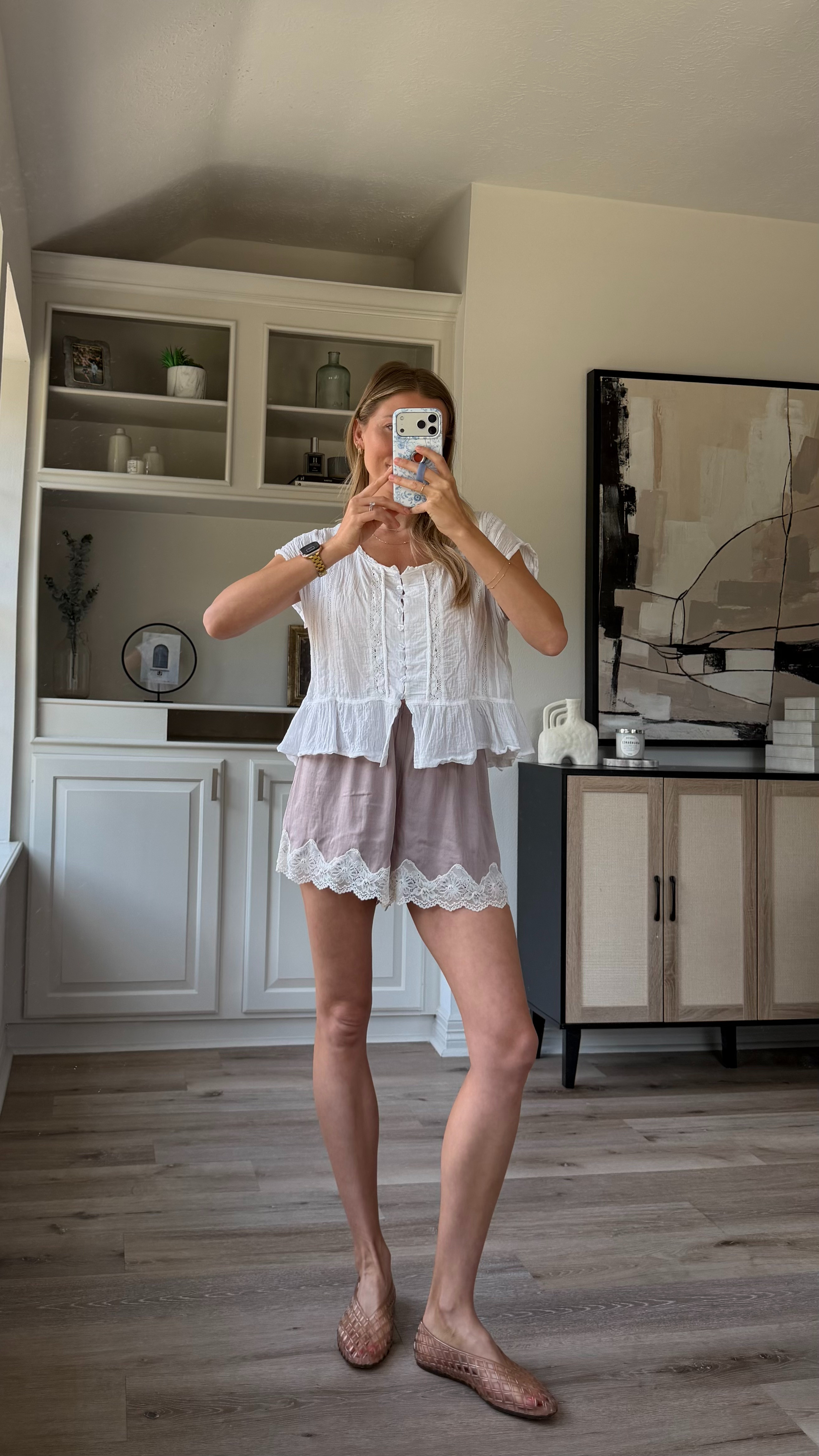 Love this ruffle top for summer! Flowy and nursing friendly. Wearing size small
 

 #LTKootd #LTKmomlife