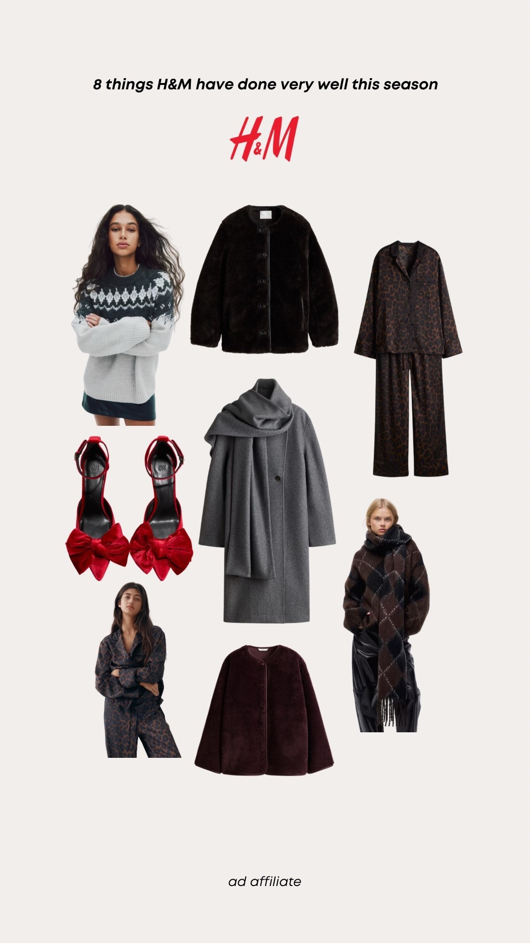 AW seasonal faves from H&M right now