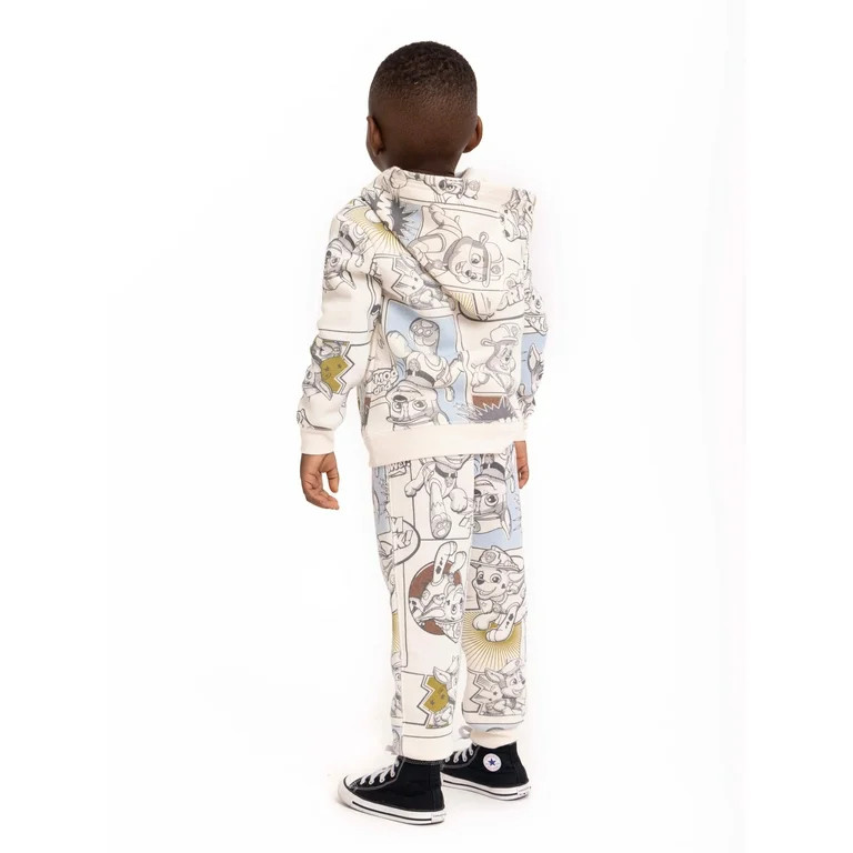 PAW Patrol Toddler Boy Fleece Hoodie and Joggers Set, 2-Piece, Sizes 12M-5T | Walmart (US)
