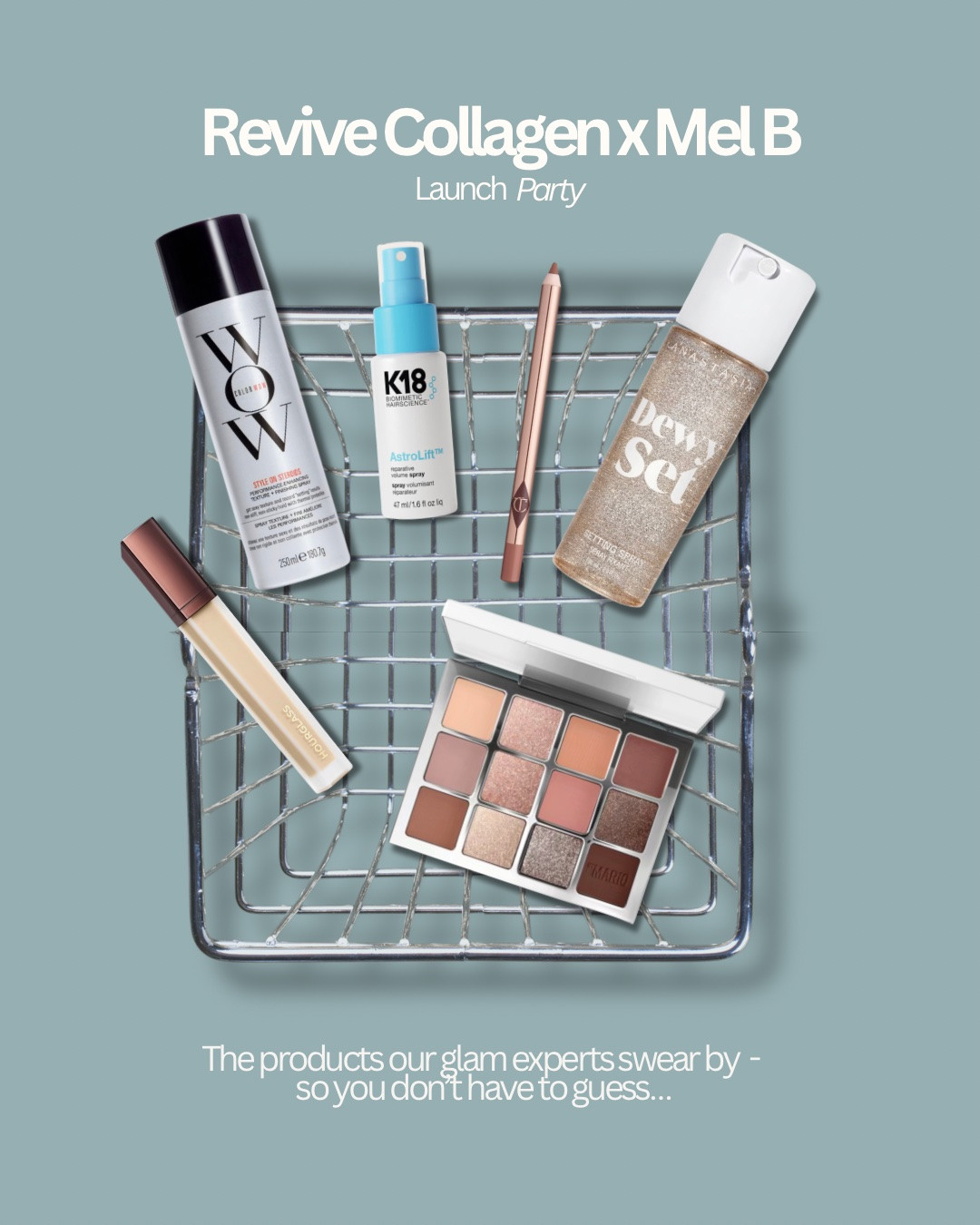 Recreate Samantha’s ’90s glam ✨

Shop the exact products our glam experts used to create her flawless look for the Revive x Mel B launch party.