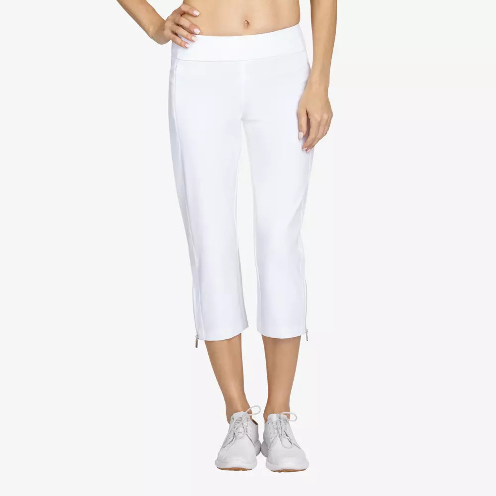 Tail 360 Pull-On 22"" Capri Pant, White, 4 | PGA TOUR Superstore