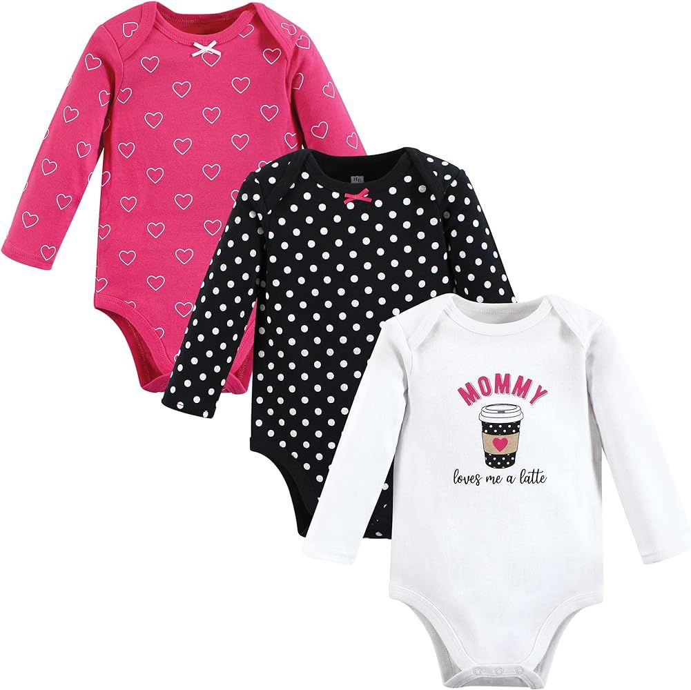 Hudson Baby unisex-baby Cotton Long-sleeve Bodysuits | Amazon (US)
