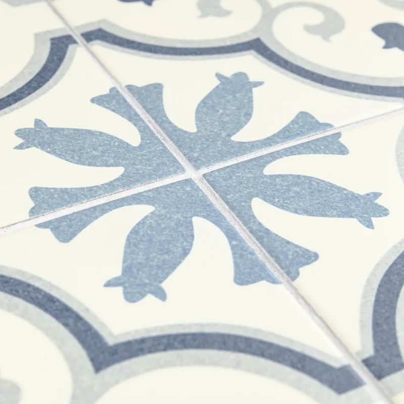 Monteca 10" x 10" Porcelain Patterned Wall & Floor Tile | Wayfair North America