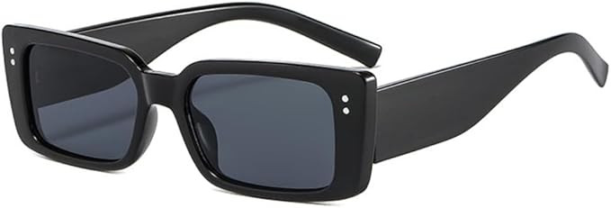 Small Rectangle Sunglasses Women Vintage Men Sun Glasses Shades Female UV400 Eyewear | Amazon (US)