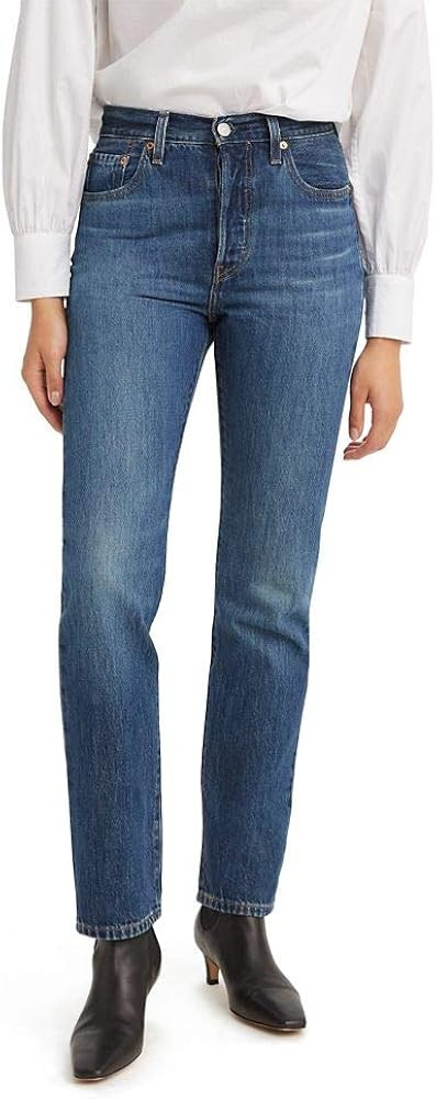 Levi's Women's Premium 501 Original Fit Jeans | Amazon (US)