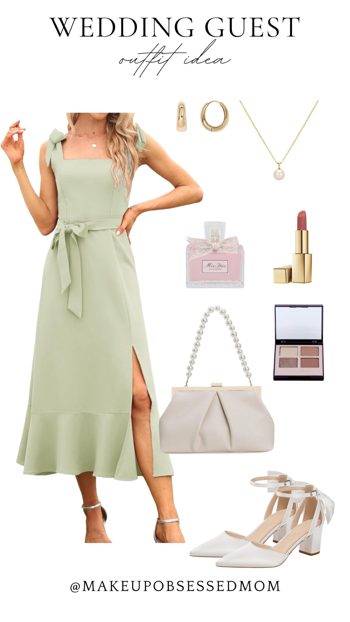 Invest in a dress that will stand the test of time! This elegant pastel green midi dress is perfect for weddings and other formal gatherings this upcoming spring. Be sure to wear makeup and spritz of perfume to complete the look.
#amazonfashion #eveningdress #beautymusthaves #fashionaccessories

#LTKStyleTip #LTKSeasonal #LTKBeauty