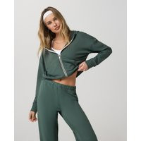 Vuori Halo Modern Full Zip Hoodie | Agate Green | XL | Vuori Clothing (US & Canada)