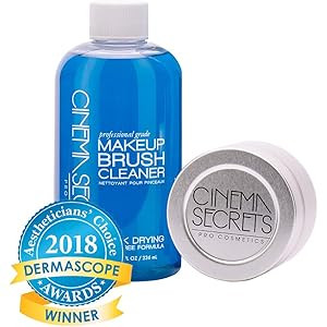 Cinema Secrets Pro Cosmetics Professional Makeup Brush Cleaner Pro Starter Kit 8Fl Oz +Tin | Amazon (US)